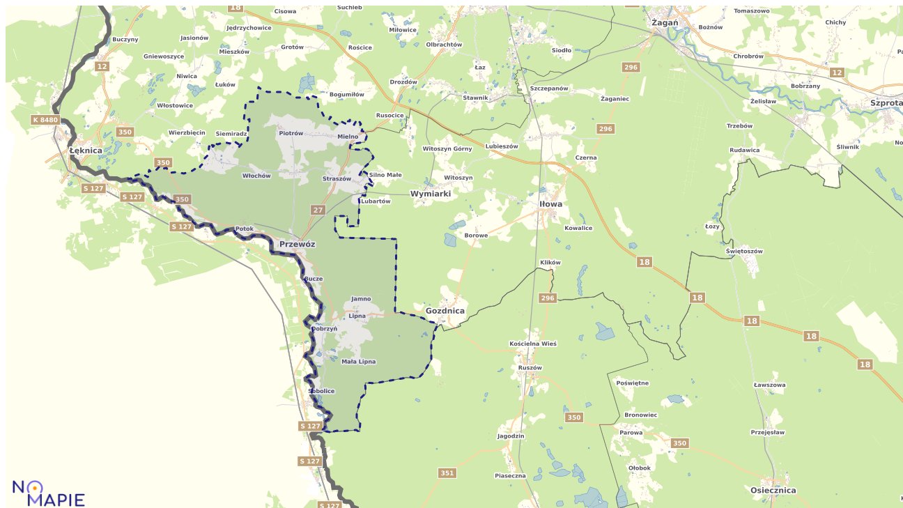 Mapa Geoportal Przewóz